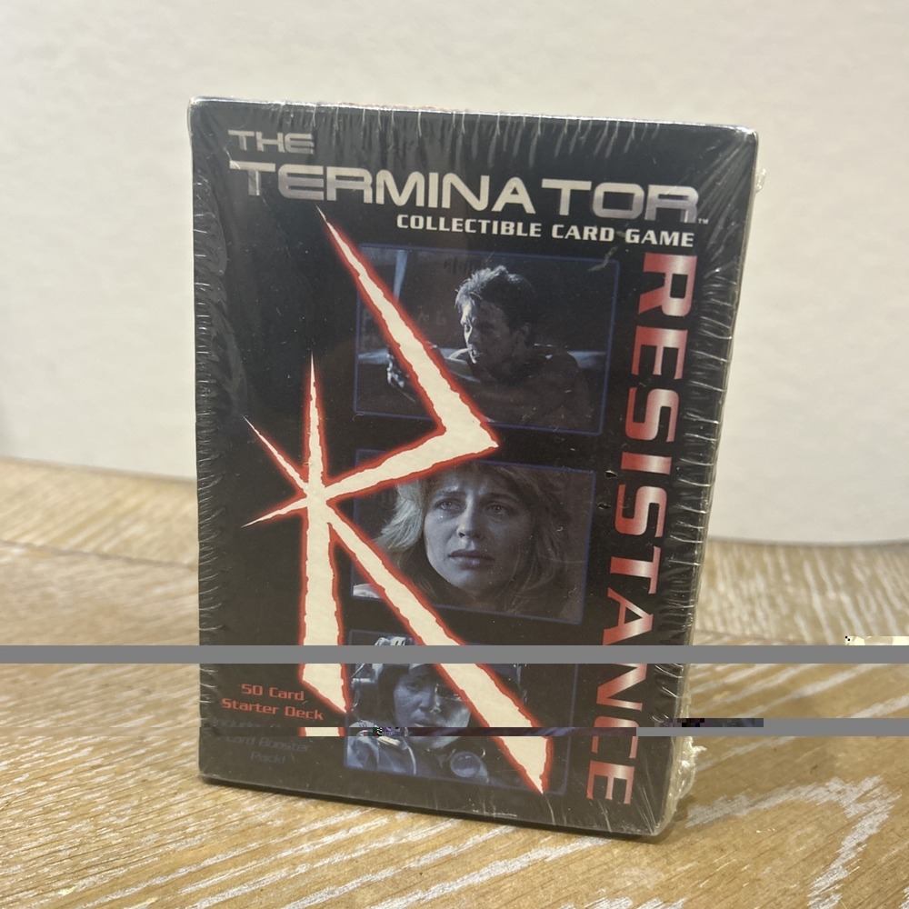 The Terminator Collectible Starter Game Card Theme Deck Resistance 2000, New